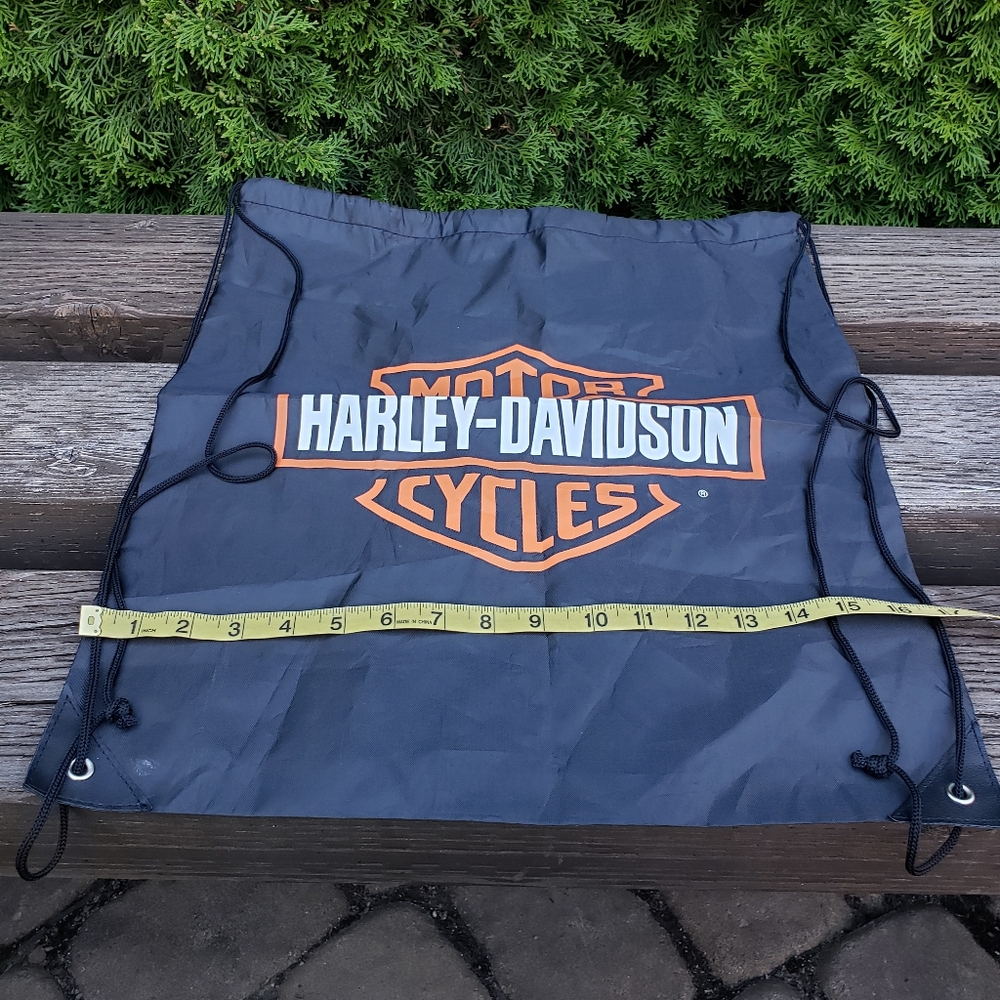 Harley-Davidson Drawstring Bag Back Pack - image 2